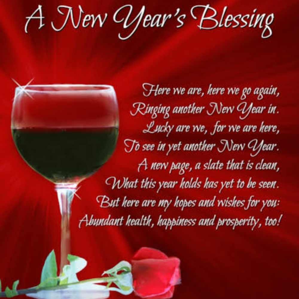 ❤🎉Cheers to a Healthy & Prosperous New Year!❤🎉❤